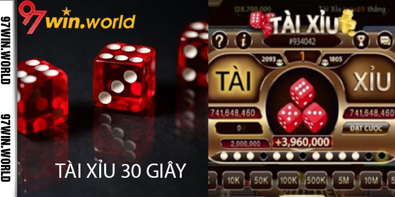 tài xỉu 30 giây